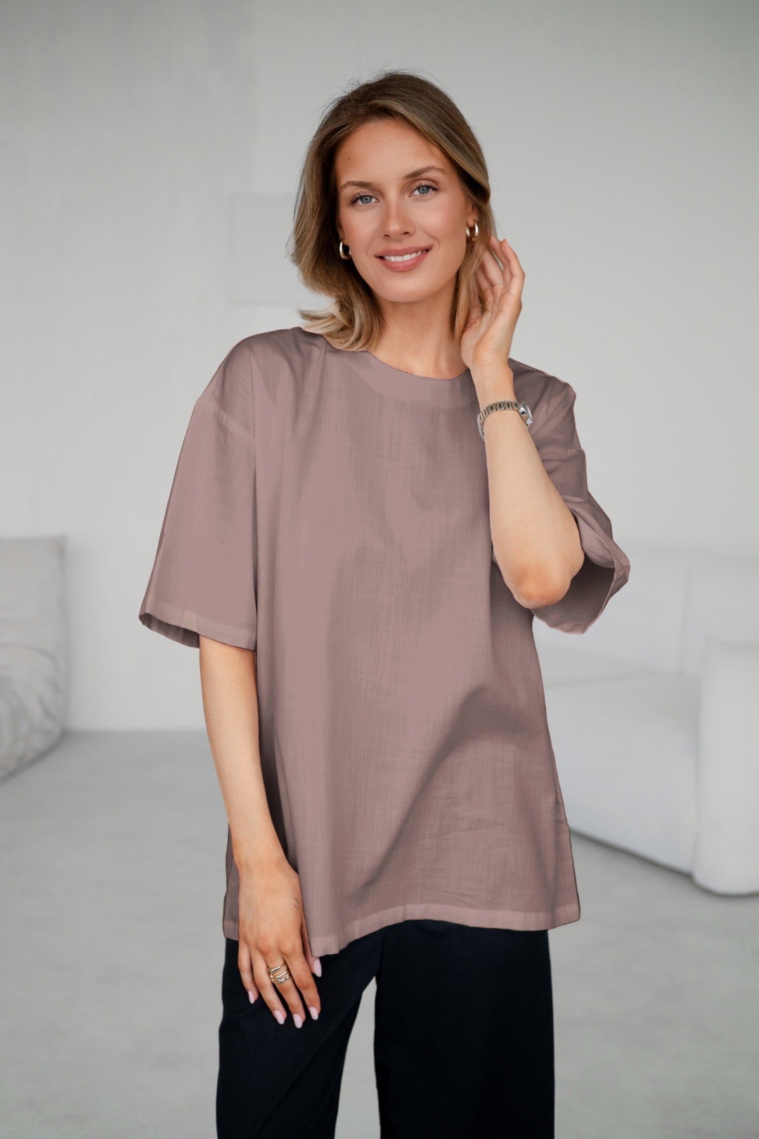 Базовая футболка oversize