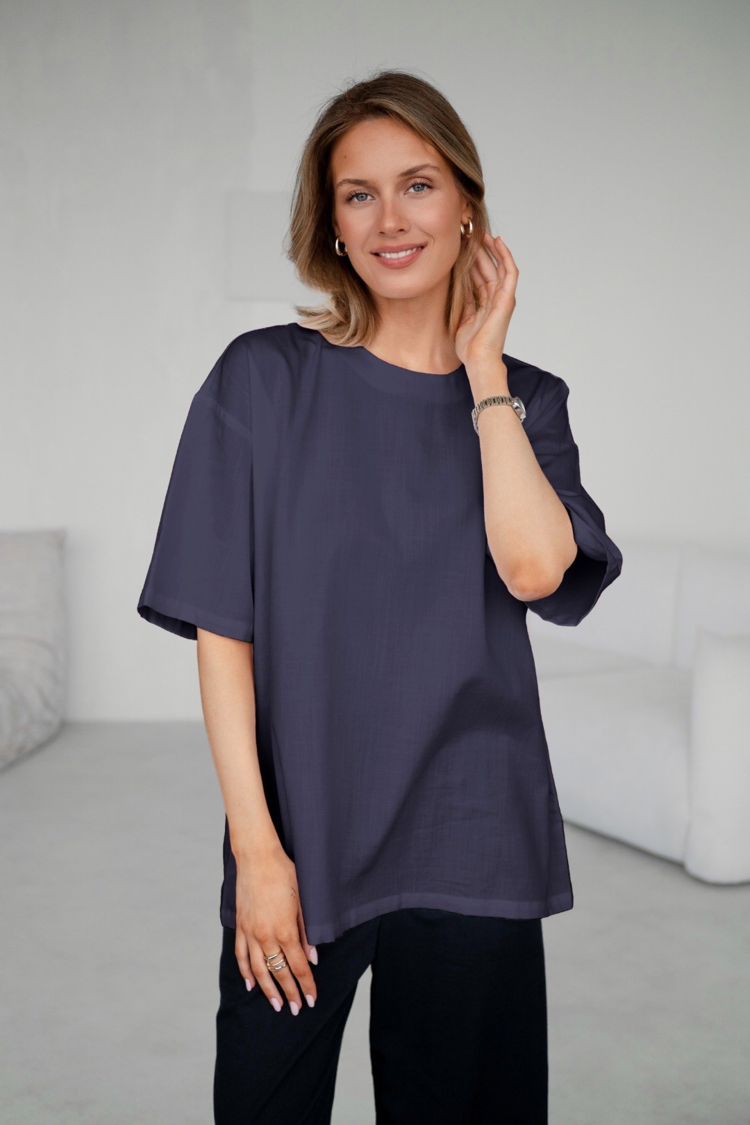 Базовая футболка oversize