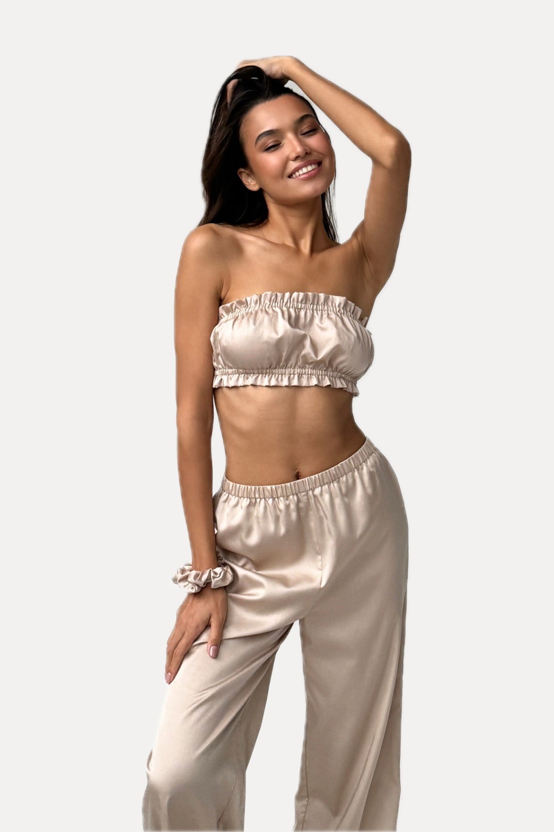 Топ бандо  с брюками | Tencel