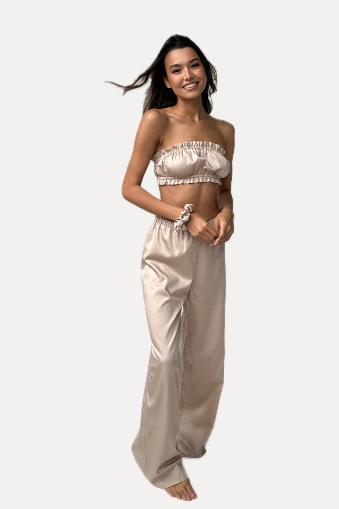 Топ бандо  с брюками | Tencel