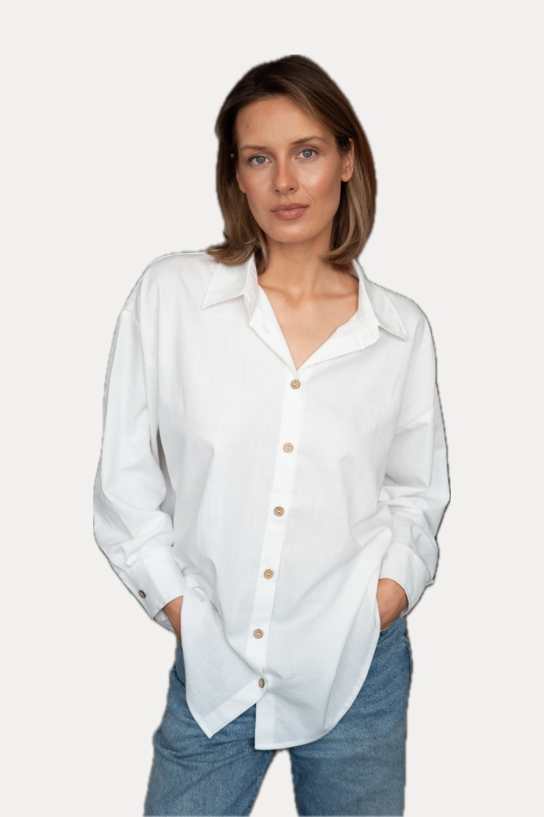 Рубашка oversize 