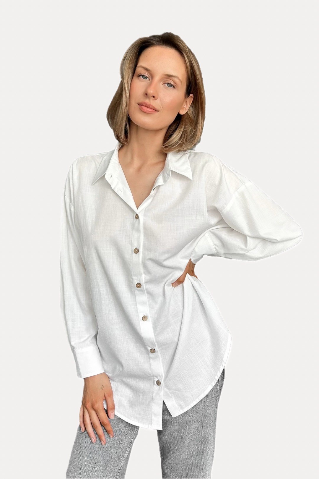 Рубашка oversize 