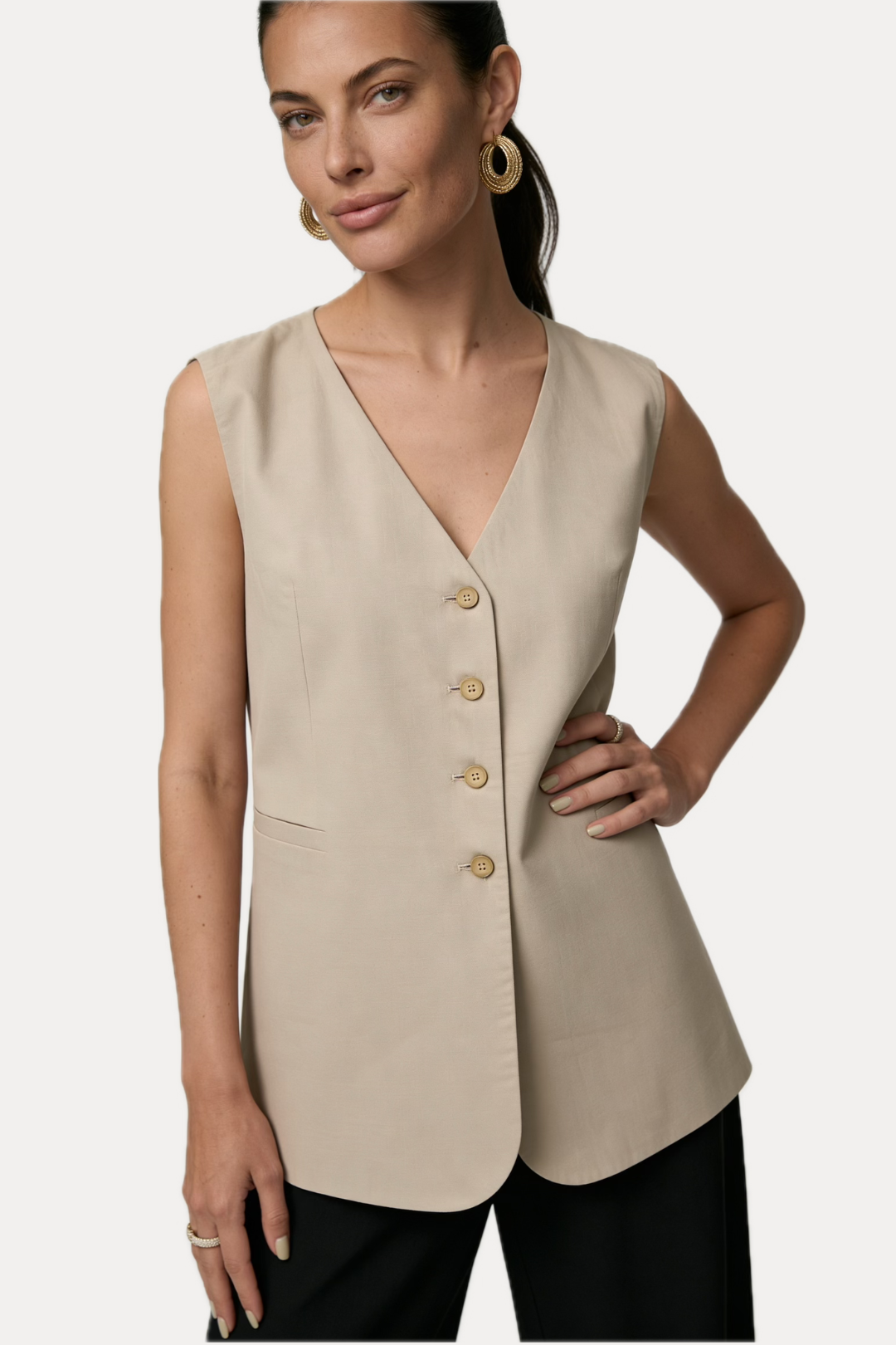 Жилетка Maxi  костюмная 